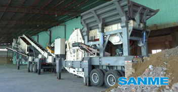 移動式破碎篩分站擁有自主知識產(chǎn)權