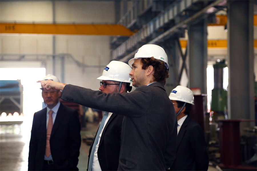 信心滿滿|德國SK集團新任董事長蒞臨山美股份參加合資公司年度董事會