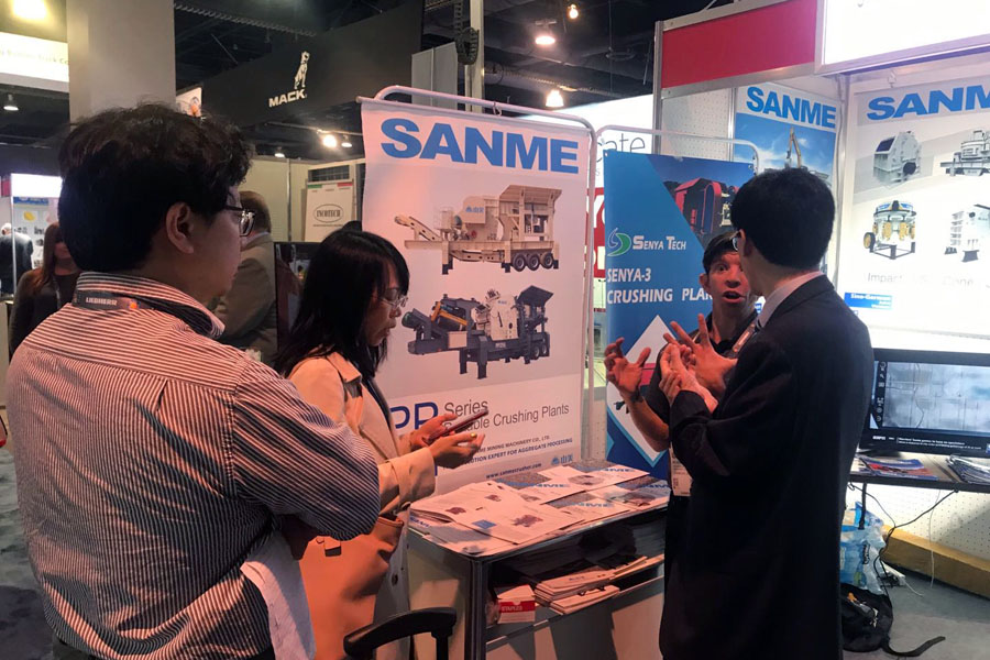 疫情擋不住走出去的腳步，山美股份亮相美國(guó)工程機(jī)械博覽會(huì)(CONEXPO-CON/AGG)向世界展示產(chǎn)品及服務(wù)