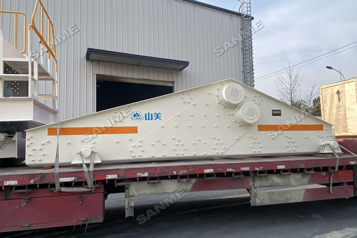 新年發(fā)貨忙｜上海山美股份高性能破碎篩分裝備發(fā)往安徽銅陵，服務(wù)于當(dāng)?shù)啬戤a(chǎn)300萬(wàn)噸骨料生產(chǎn)線