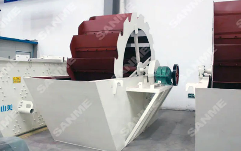 高效輪式洗砂機(jī)，洗凈度高，產(chǎn)量大！