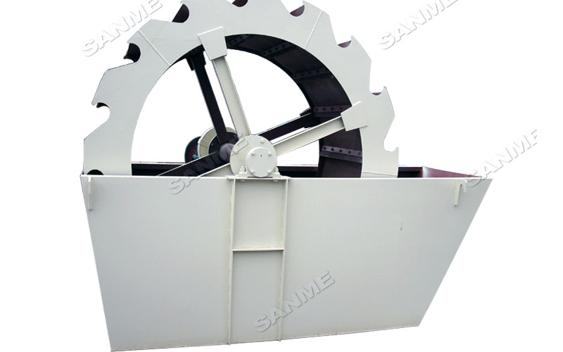 高效輪式洗砂機(jī)，洗凈度高，產(chǎn)量大！