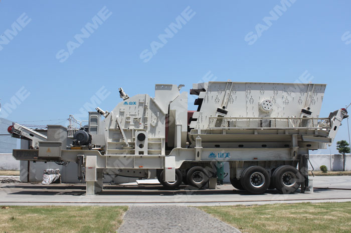 移動式破碎機具有良好的應用和推廣價值。