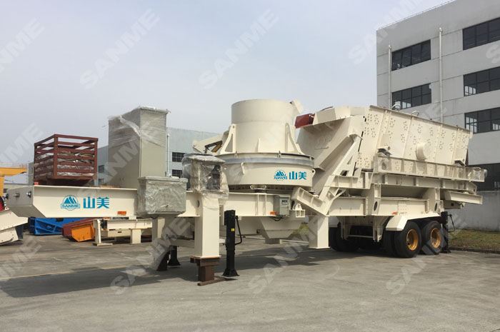 哪個(gè)移動(dòng)破碎站廠家好？看山美的！PP系列