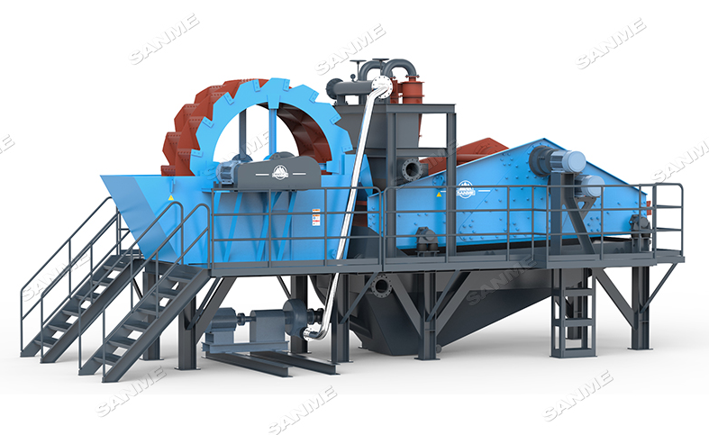 制砂機和洗砂機的區(qū)別，大型洗砂機多少錢一臺