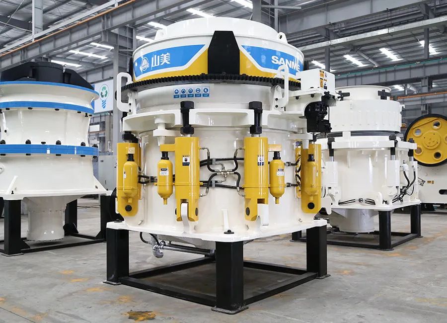 SMS系列多缸液壓圓錐破碎機，精品骨料生產(chǎn)線的理想選擇