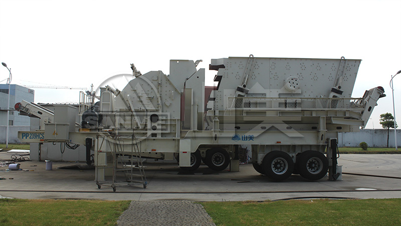 與傳統(tǒng)的固定式破碎機(jī)相比，移動破碎站有哪些特點？