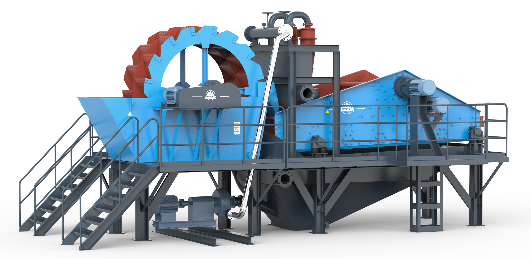 機制砂成品含泥量大怎么處理？