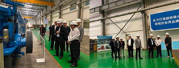 奉賢區(qū)人大常委會(huì)黨組書記、主任張培榮一行蒞臨上海山美股份開展“優(yōu)環(huán)境、穩(wěn)經(jīng)濟(jì)”大走訪大調(diào)研