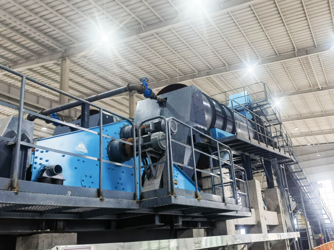 正式投產(chǎn)！上海山美股份助力打造礦山廢渣固廢綜合處理精品工程