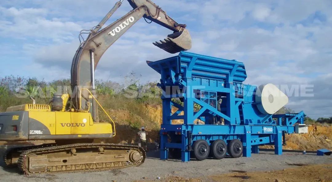 時產(chǎn)值近600萬！山美移動式破碎篩分一體站助力江蘇高碳鉻鐵礦破碎項目建設(shè)